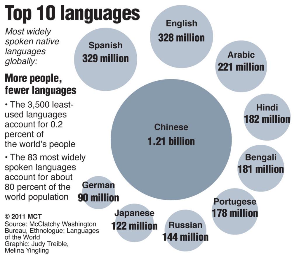 importance of hindi language in world