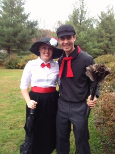Grace DeMember and Jack Garabedian on Halloween. Photo courtesy of Grace DeMember