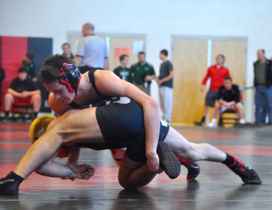 Photo of the day, 2/26: Wrestling team competes in county championships