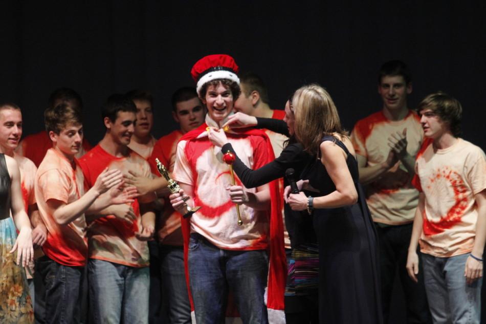 Mark Shiderly wins Mr. Linganore competition