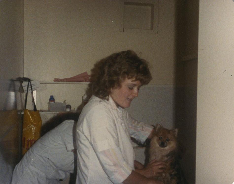 Mrs. Dawn Murphy as a vet tech