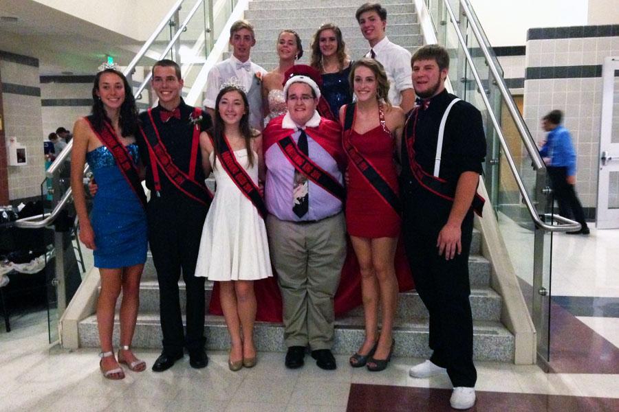 Photo Of The Day: Dillon and Dolan win Homecoming king and queen. 