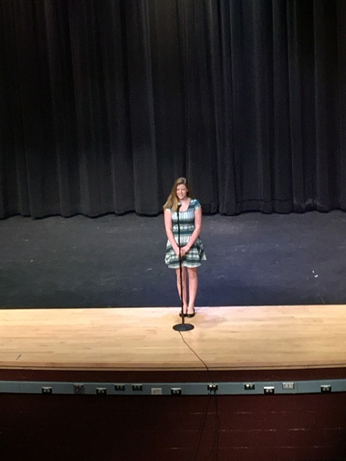 Caitlin Butler recites her poem, A Song in Minor Key by Dorothy Parker.