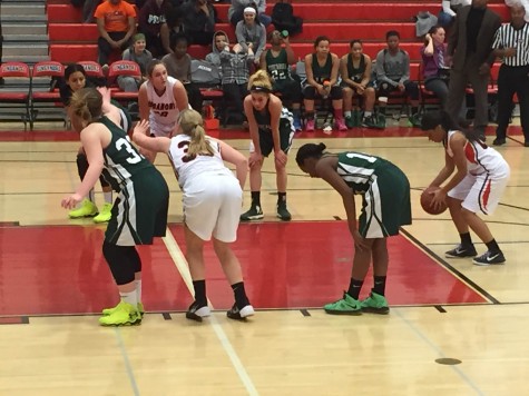 Sophomore Kennedi Ambush puts up a free throw early in Tuesdays night game against Tuscarora.