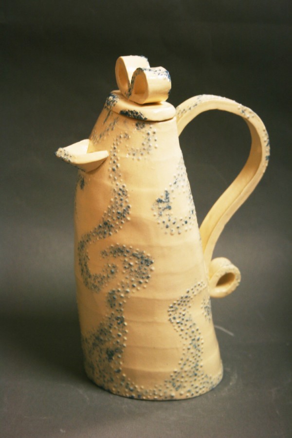 Alexandra Hammersla entered her ceramics piece into the Scholastic Art and Writing Award competition and received an honorable mention.