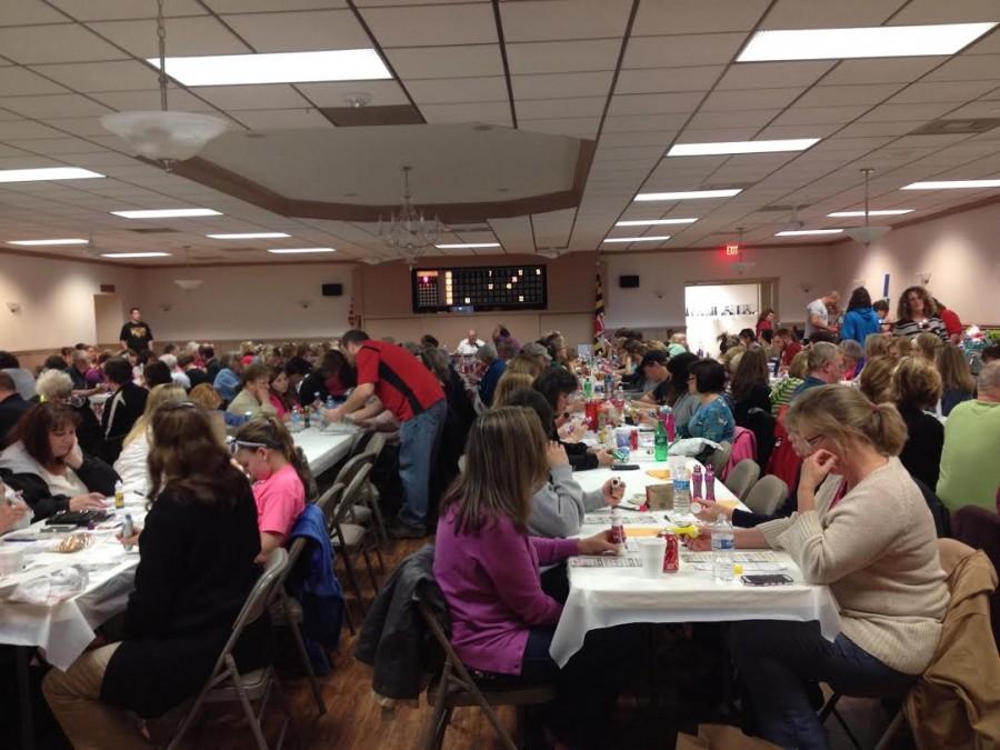 Liberty+Town+fire+hall+is+filled+with+seniors+and+their+families+playing+bingo+for+the+Safe+and+Sane+fundraiser.