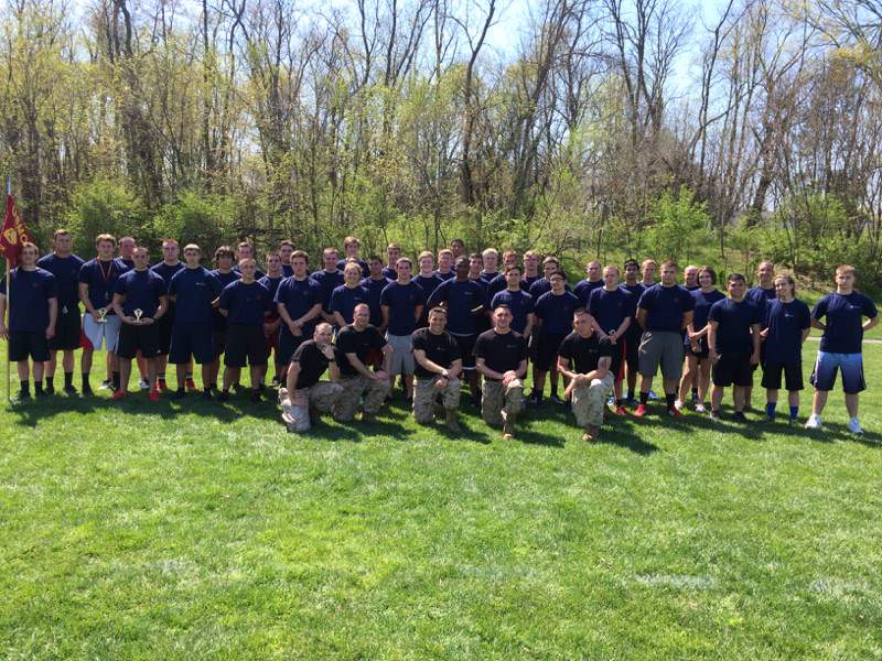 Group photo of RS Frederick at one of their poolee functions