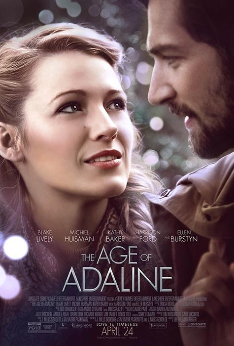 Official movie poster for The Age of Adaline