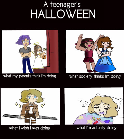SMH Cartoon: Halloween has teenagers caught in between