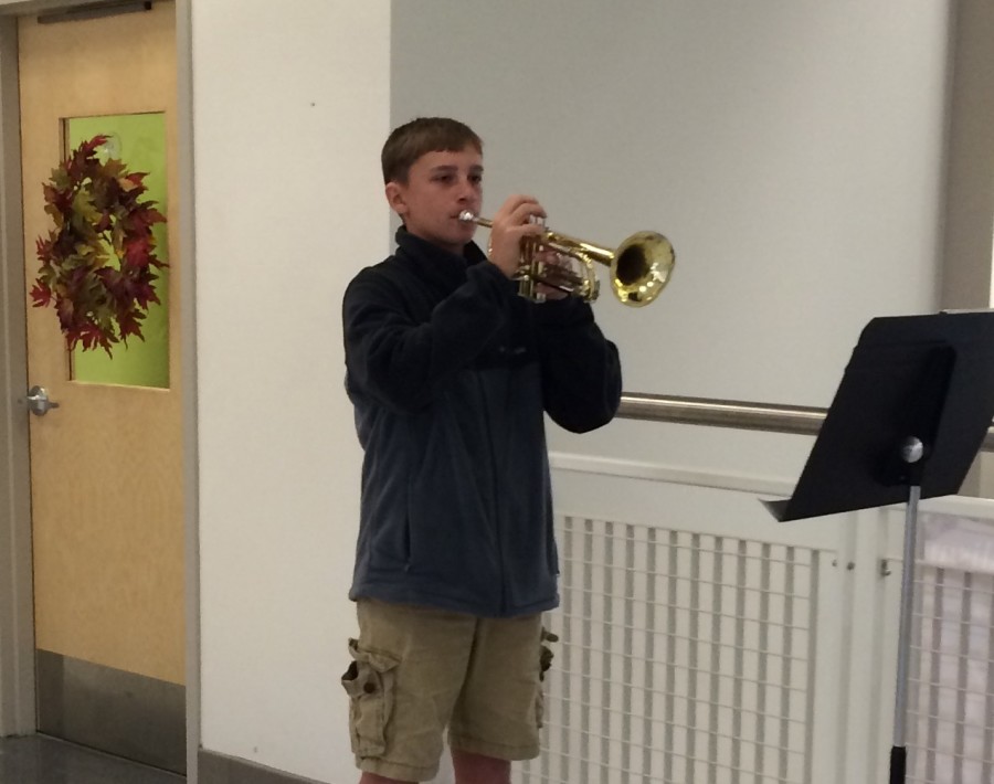 Trumpeters play Taps to honor veterans: Photo of the Day 11/11/2015