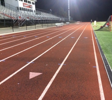 A silent track after a another challenging workout.  