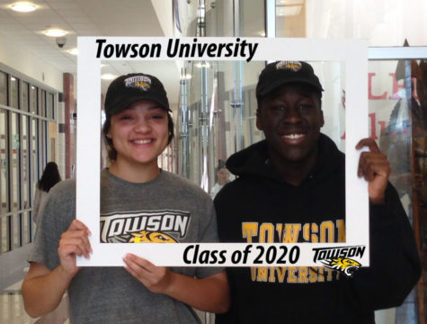 Karly and Kwabena (Kobe) are headed to Towson!