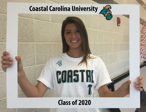 Montanna Hill kicks her way down to Coastal Carolina University. 