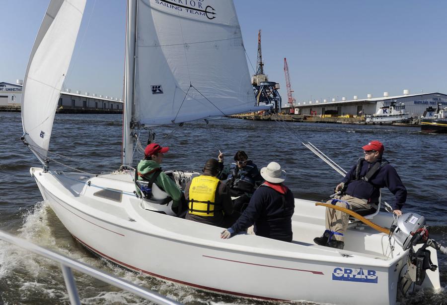 Boaters enjoy the Chesapeake Bay