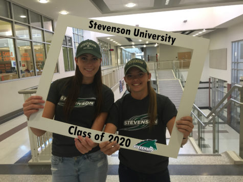LHSsees2020: Tanner Ridgely and Kayleigh Day ride the Mustang to Stevenson University