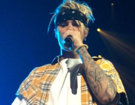 Bieber performs at the Verizon Center courtesy of Marissa Ryder