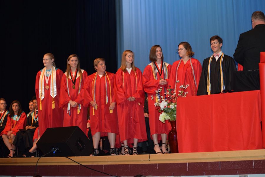 Students are recognized for their achievements