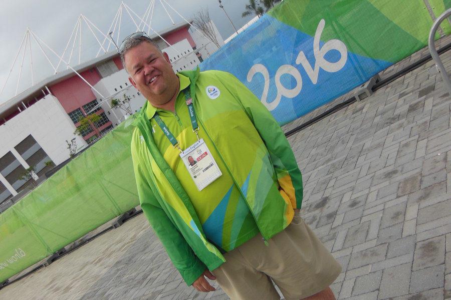 Jeremy+Brown+volunteers+in+the+2016+Rio+Olympic+games.