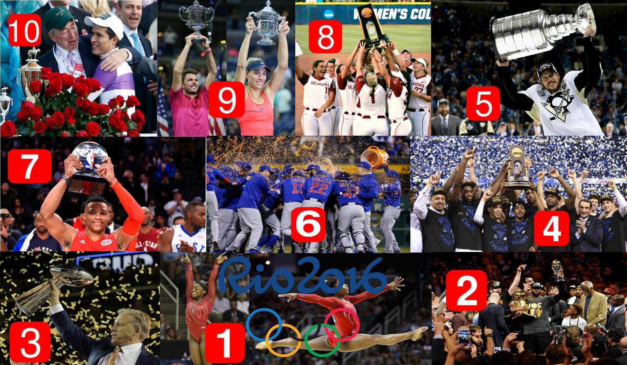 Top 10 of 2016 Major sports events to remember The Lance