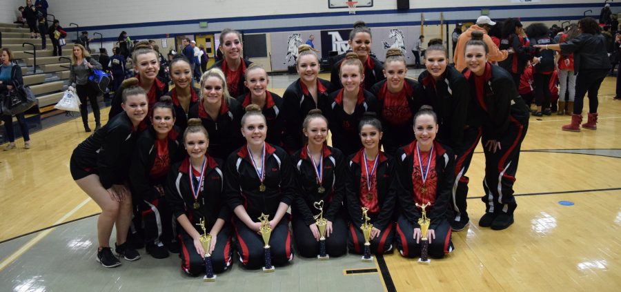 Pom+and+Dance+team+competes+at+Marriotts+Ridge%3A+Photo+of+the+Day+1%2F21%2F2017