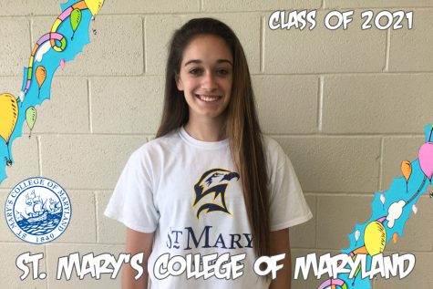 Ashleigh Bonanno continues her education at St. Marys College of Maryland.