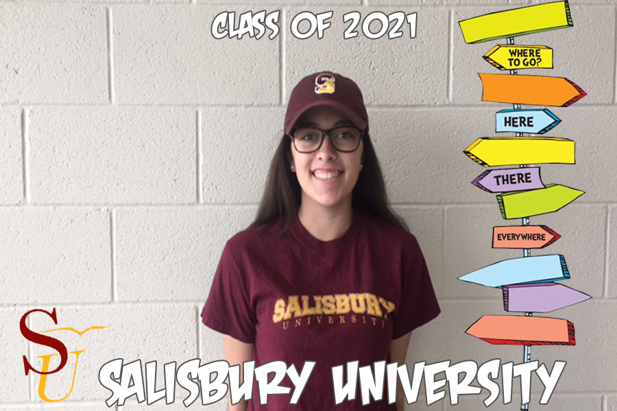 Maya Hannon will be going to Salisbury University next year to continue her education. 