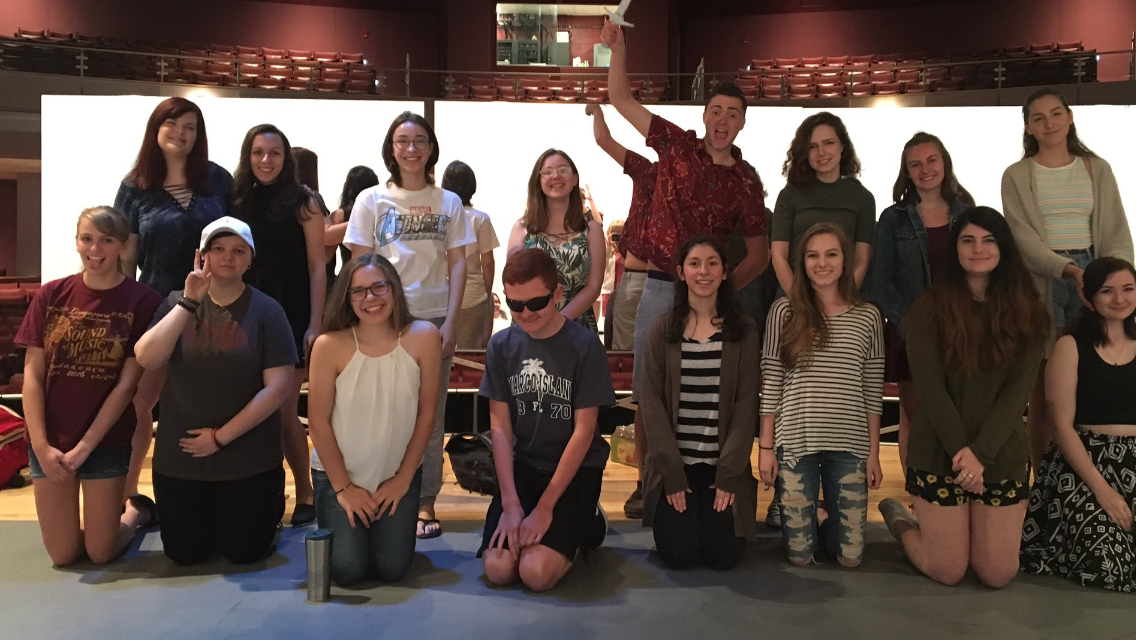 Drama club inducts officers for 2017-2018:  Photo of the Day 5/17/17