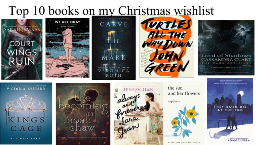 10 books on my Christmas wishlist for 2017