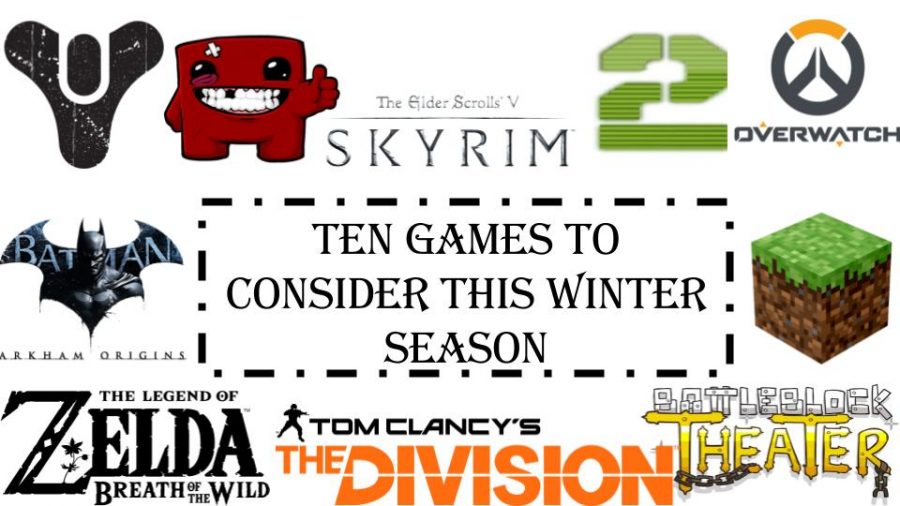 Tyler Romans Top 10 recommended games for the winter blues