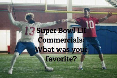 A clip of Eli Manning and Odell Beckham, Jr. from the NFL Dirty Dancing commercial.