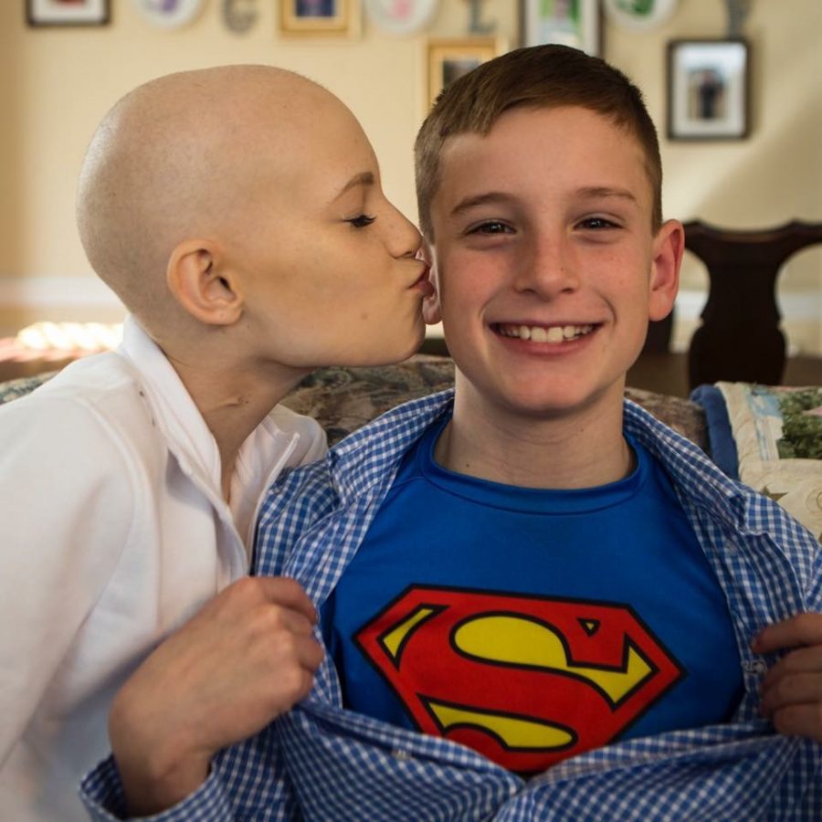 Frankie and Lily Weaver are prepared for surgery.