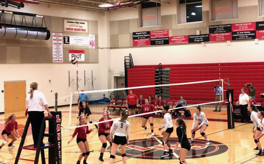 Linganore v. Oakdale: Volleyball loses to rivals