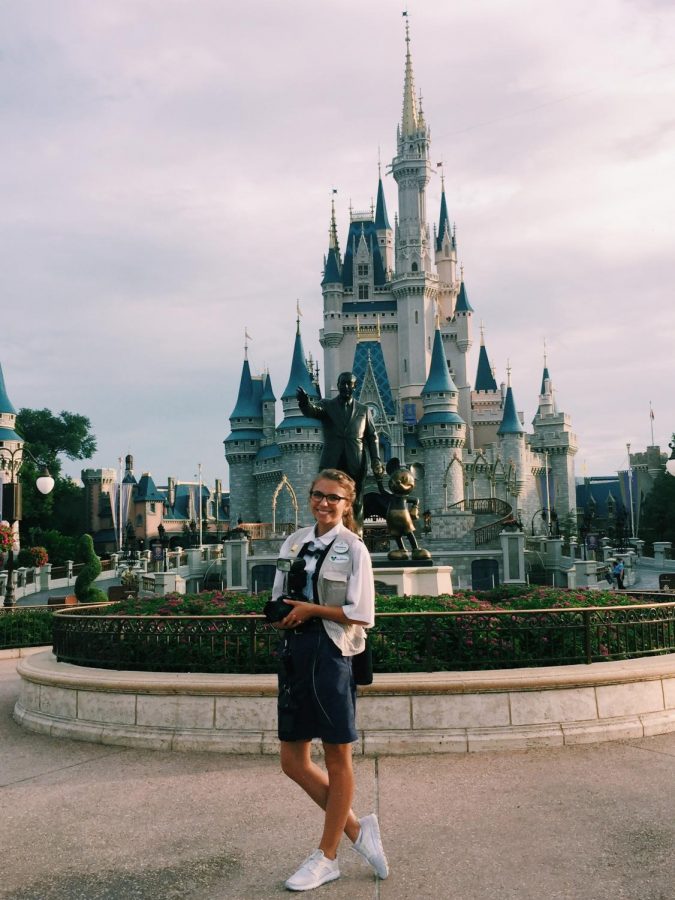 Bronwynne Weismiller as a photopass for the Disney College Program
