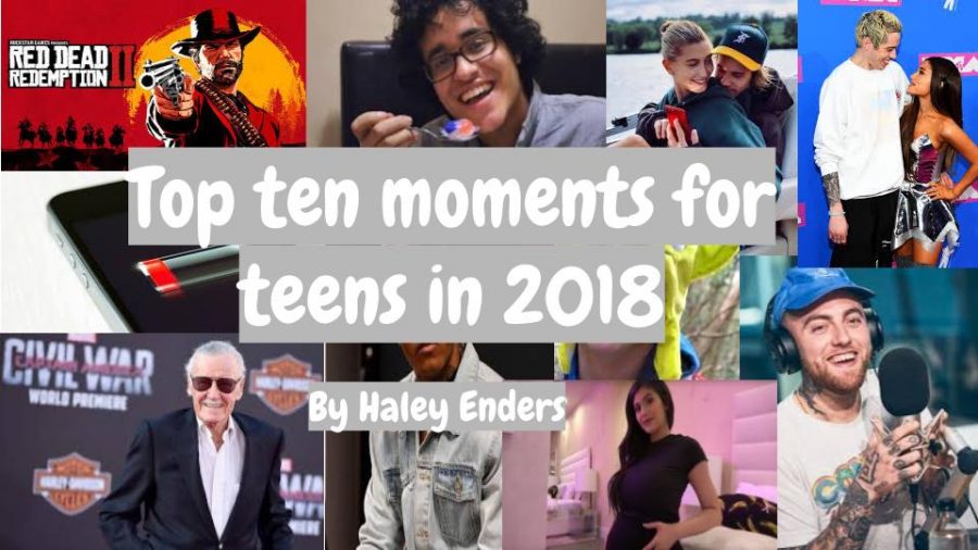 Haley Enders top ten moments for teens in 2018