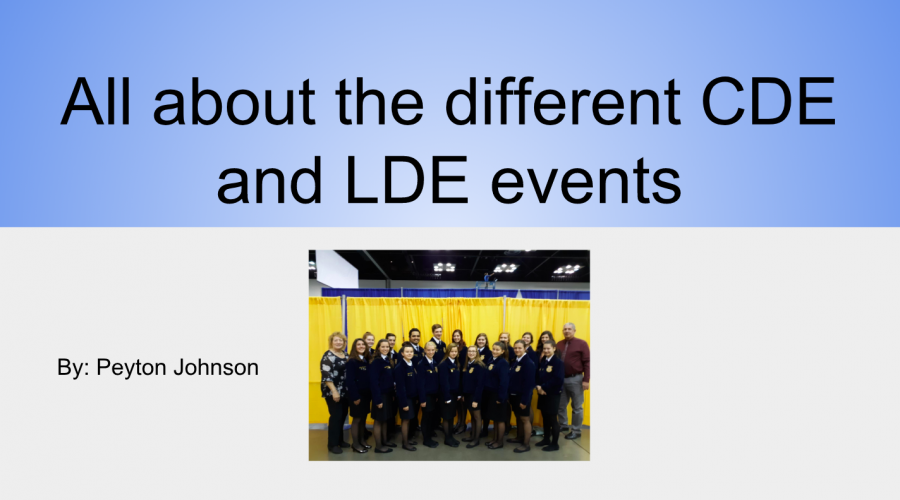 Photo of the members of Linganore FFA at nationals