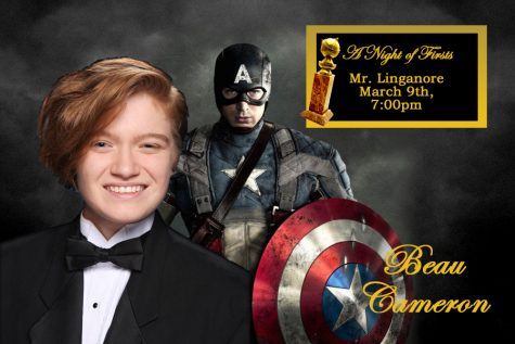 Beau Cameron hopes to overpower the competition as Captain America