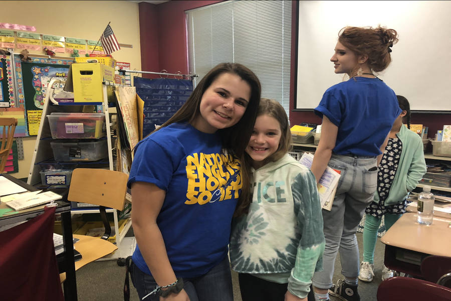 Angelique Fink and her pen pal met for the first time after writing letters.