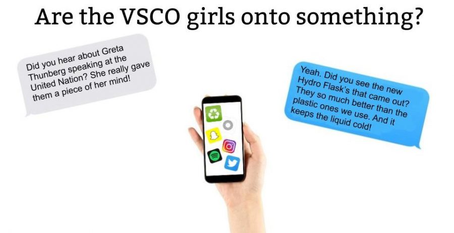 Phone apps of a typical VSCO girl