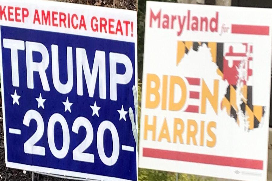 The election has become a war of signs--not a war in the classroom.