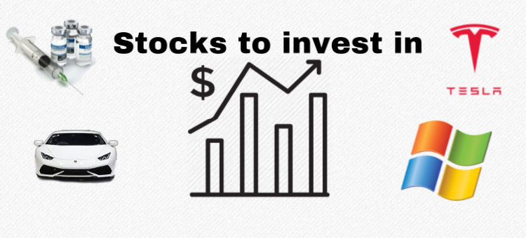 The different stocks you can invest in that are worth it. 