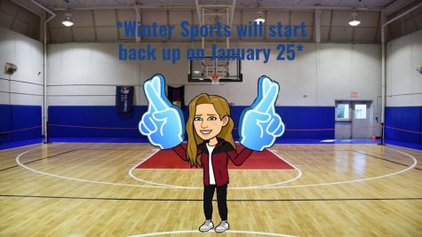 Winter sports are starting back up January 25.
