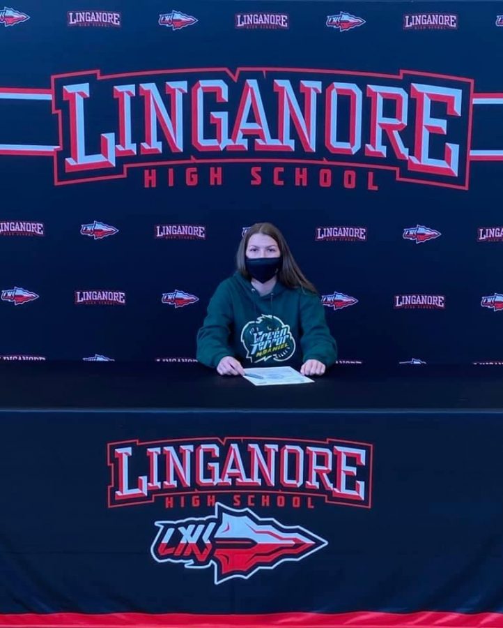 Madyson Hill featured signing her National Letter of Intent on February 3. 