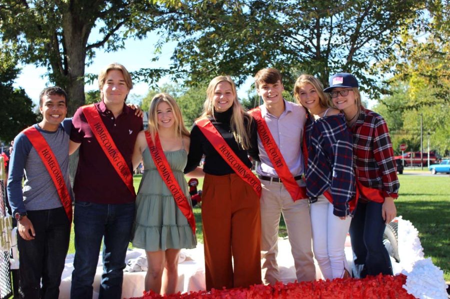 Homecoming wouldnt be complete without a touch of Royalty. Each grade is represented by two students, the Prince and Princess. Molly Granger & Brady Vlha (2023), Grace Booth & Ty Easterday (2024), Aliyah Covey & Noah Orndorff (2025). The King and Queen Homecoming Court position is being pursued by seniors (left to right) Conner Cunnane, Jack McCoy, Emily Jonas, Claire Thomas, Joshua Parker, Kerrin Kelsey, Aubrey Beale, Brayden Gregory (not pictured), and Lindsey Toothaker (not pictured). The King and Queen will be announced and crowned on Friday evening at the homecoming football game during halftime.