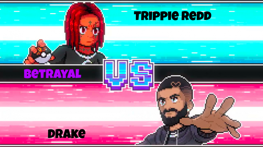 Trippie Redd uses an art style common to the Pokemon games series for his new song with Drake titled Betrayal in order to attract more views.
