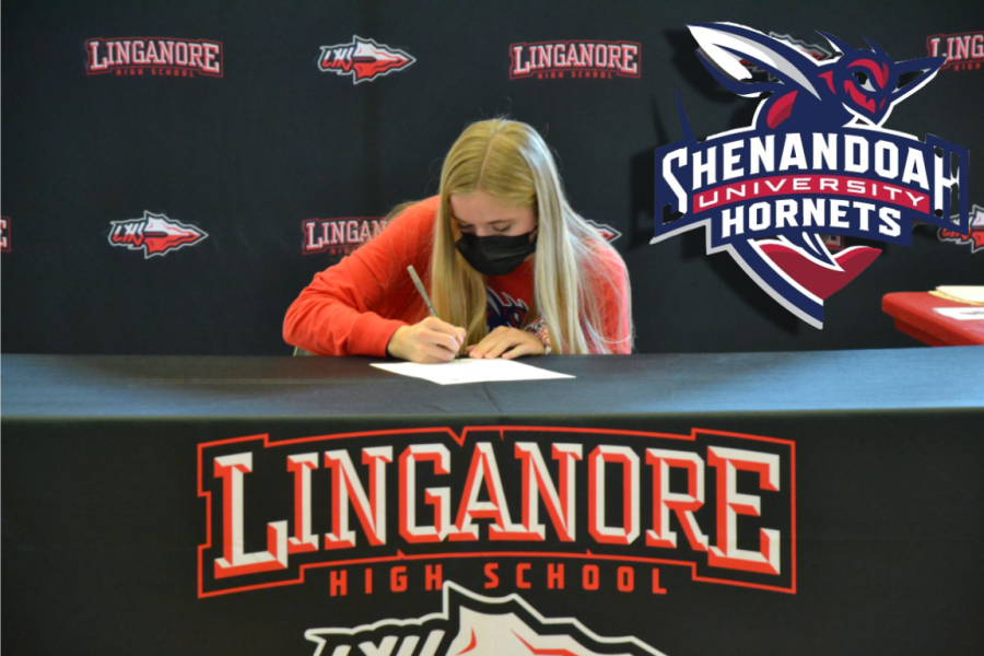 Alyssa Grunwald becomes a Hornet as she signs her National Letter of Intent to play Soccer at Shenandoah University.