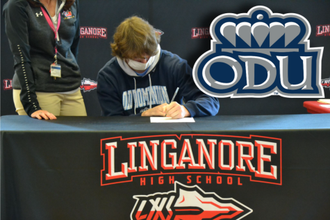 Ben Moore becomes a Monarch as he signs his National Letter of Intent to play Baseball at Old Dominion University.