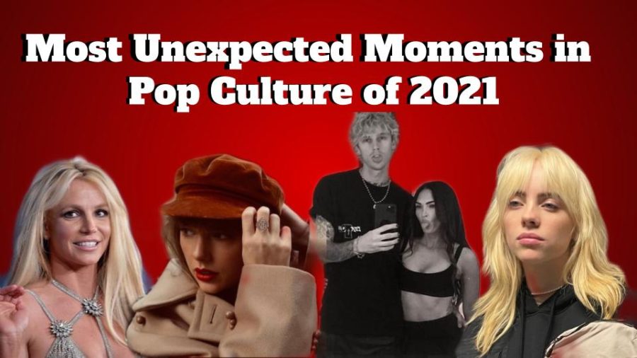 Top 10 most unexpected moments in pop culture in 2021