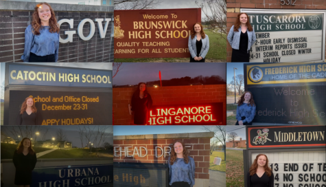 SMOB candidate Hannah Morin visited each high school in Frederick County to give a small speech through her Instagram when the election opened January 6. 