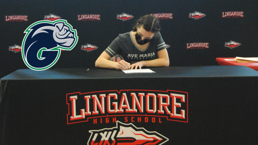 Maria+Applegate+signed+her+National+Letter+of+Intent+to+continue+her+competitive+dance+career+at+Ave+Maria+University.+