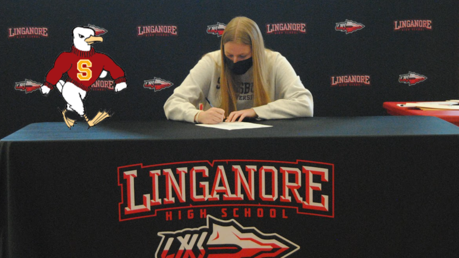 Grace+Doy+signed+her+National+Letter+of+Intent+to+continue+playing+Lacrosse+at+Salisbury+University.+